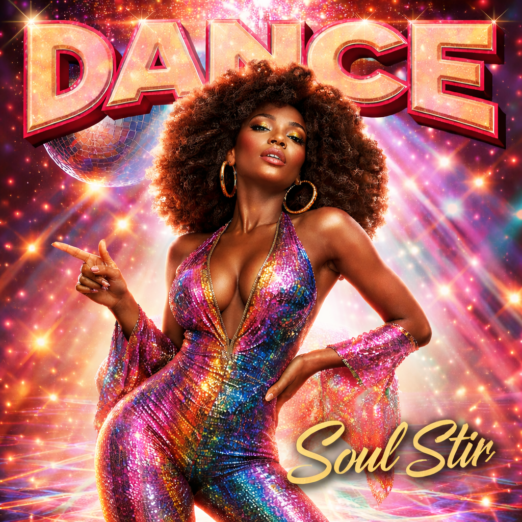 disco queen in sparkling style